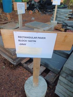 Rectangular Paver Block 7inx14in 