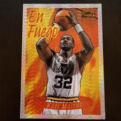 1996 Karl Malone Season’s Best En Fuego #4 Utah Jazz