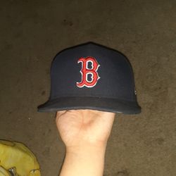 Boston Red Sox Fitted Hat Size 7 1/2