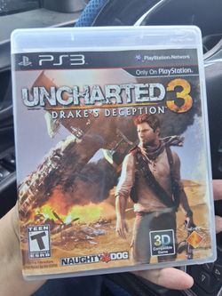 Pre-owned Playstation PS3 UNCHARTED3 DRAKES DECEPTION ADULT OWNED IN MINT CONDITION