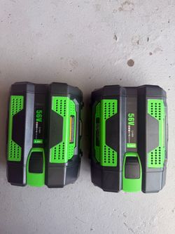 Battery compatible with EGO 5.0 Ah 56v