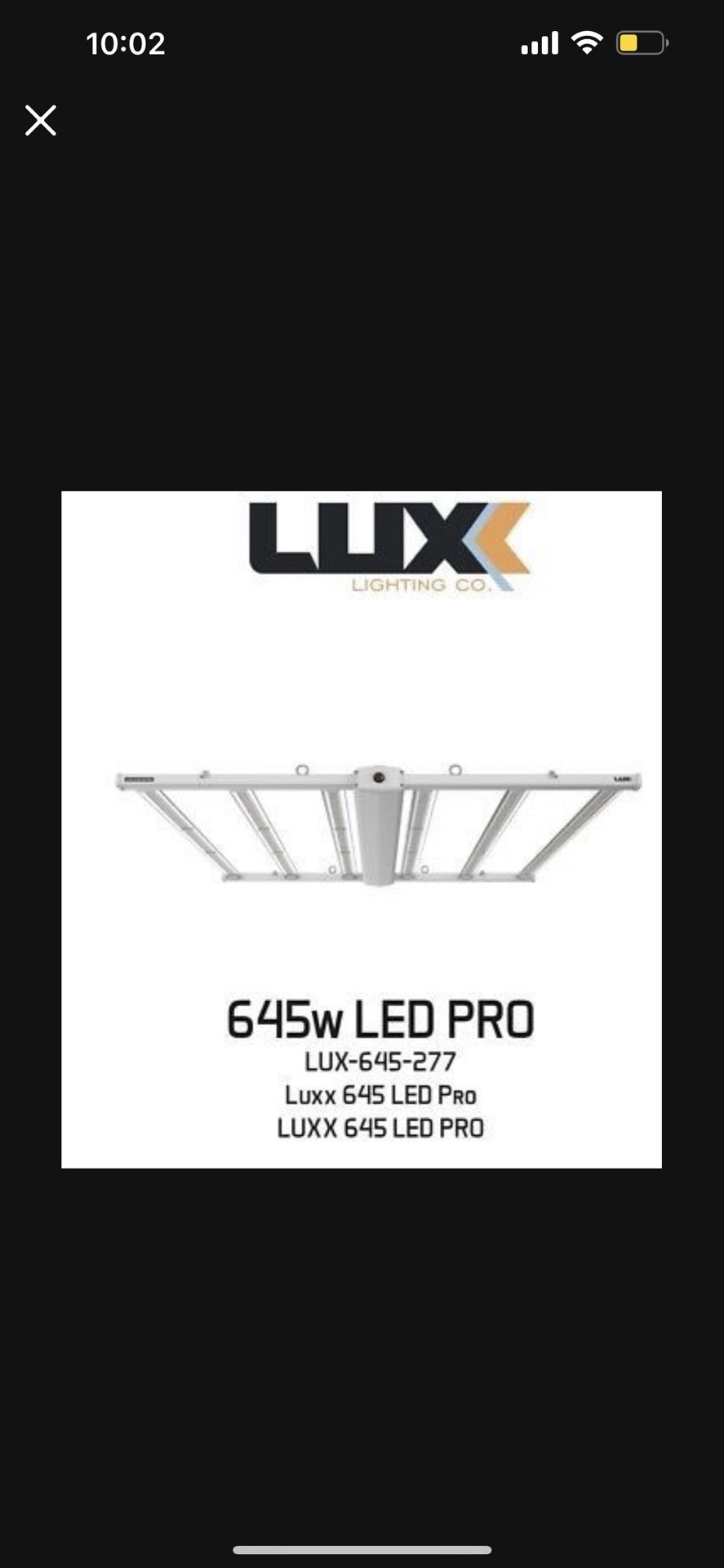 LUXX LED 645w