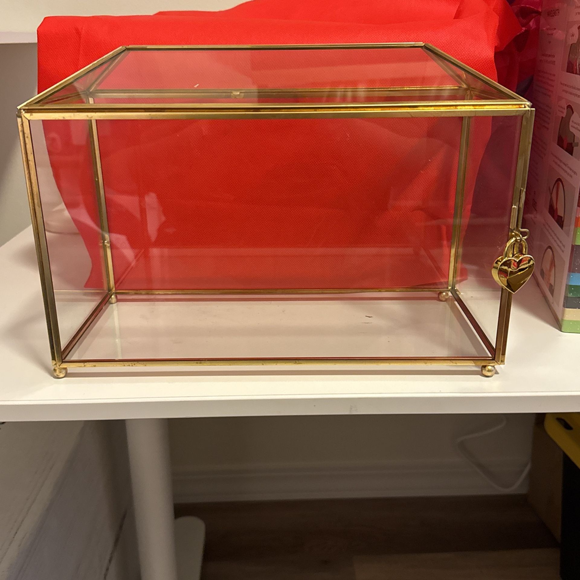 Wedding Gift/Card Case W/Lock