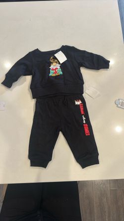 Christmas Baby Gnomes Outfit, 3/6 Months 
