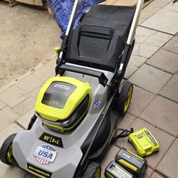 Ryobi 21-in 3-in-1 Self Propelled Lawn Mower 