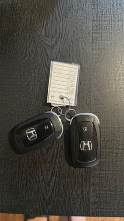 Honda accord  black keys 🔑