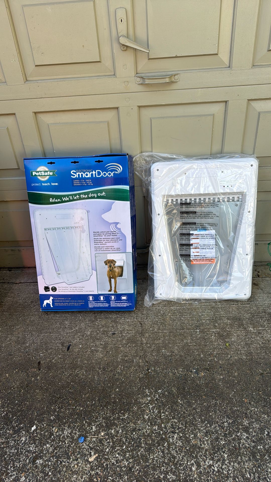 Petsafe Electronic Smart Door Dog Door Large
