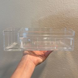 Acrylic Clear Container Desk Storage With Drawer Makeup
