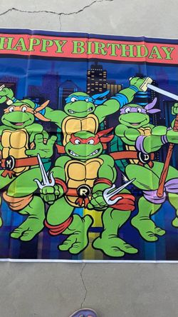 Teenage Mutant Ninja Turtles Birthday Party Supplies Set