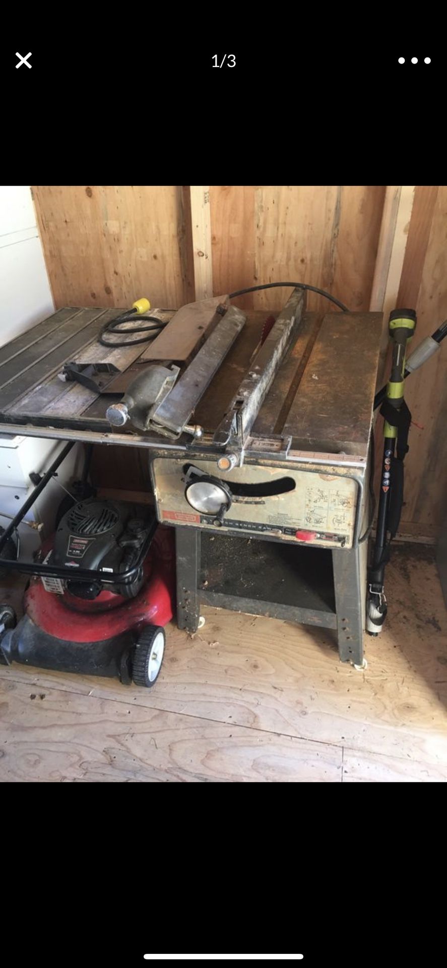 Craftsman table saw