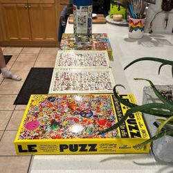 Various 100 Piece Puzzles 