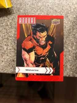 Mint wolverine annual upper deck card