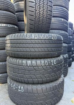 Used tires 275/60R20