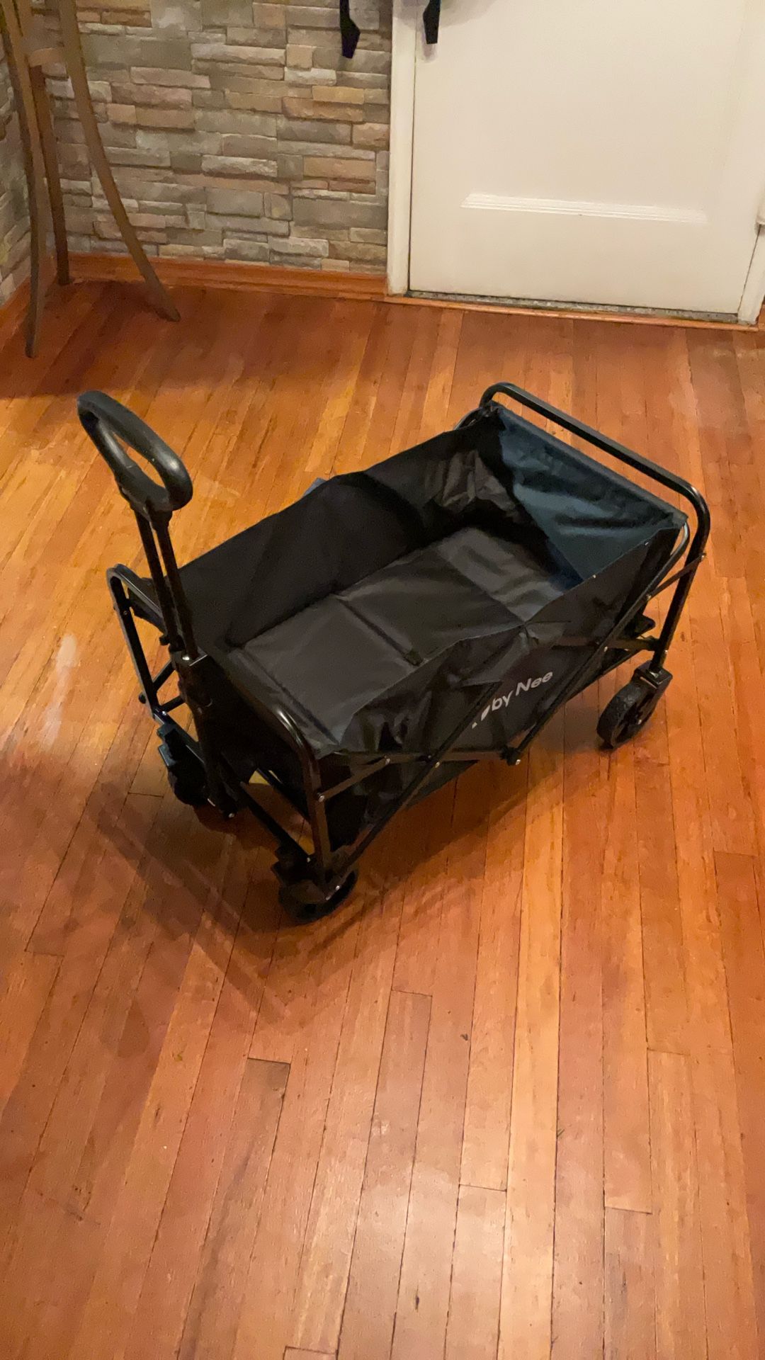 Heavy Duty Folding Cart Wagon With All-terrain Wheels Up To 450lbs