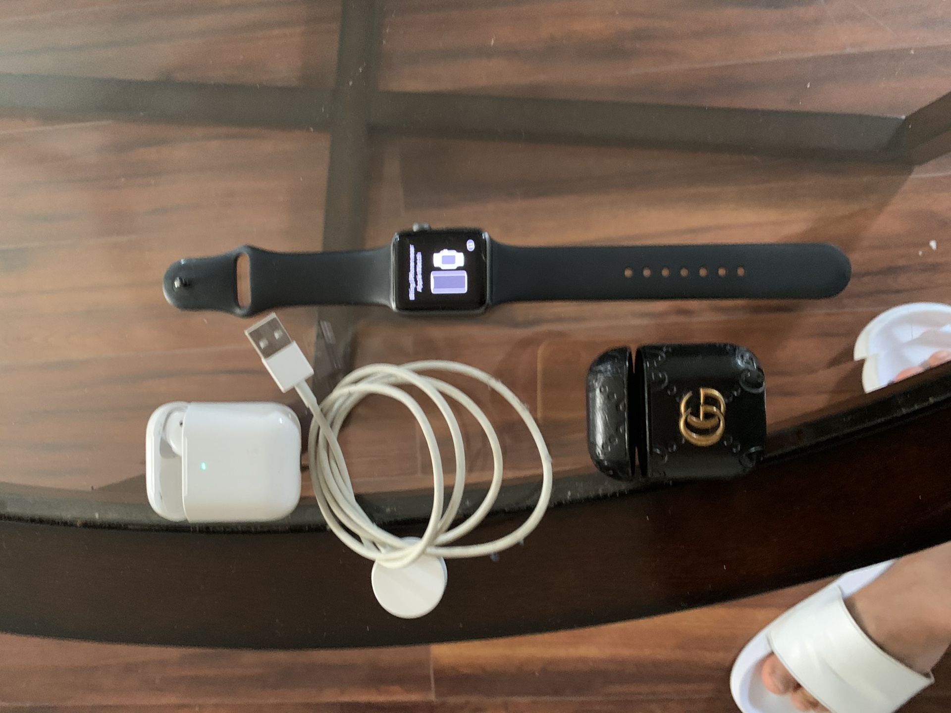 Apple Watch and air pods