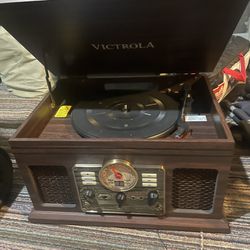 6 In 1 Bluetooth Record Player 