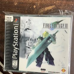 Final Fantasy VII – Sony PlayStation 1 (1997) – Complete 3-Disc Set