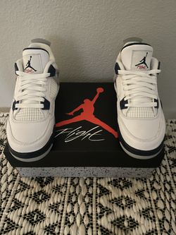 Jordan 4 Retro Midnight Navy 6Y