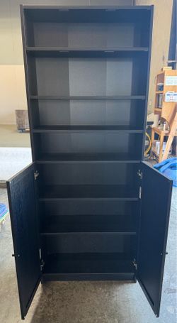 Black shelf