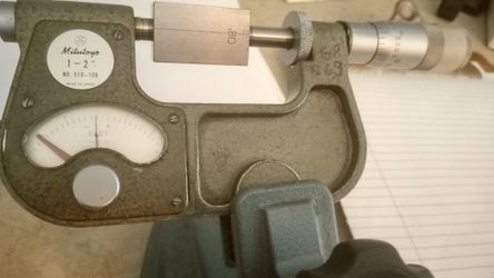 1" To 2" Micrometer Mititoya