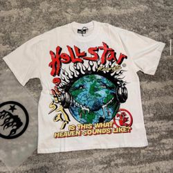 Brand New Hellstar “Heaven on Earth Record Label” Tee () | Medium | Official w/ Tags | Streetwear Rare Drop | Fast Sale