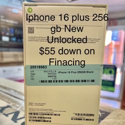 Apple Iphone 16 Plus 256 Gb New In Box UNLOCKED 