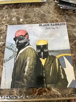 BLACK SABBATH NEVER SAY DIE VINYL 