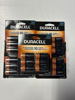Duracell 123 Lithium 3V Batteries