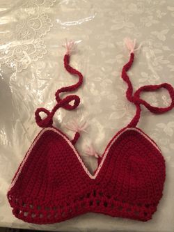 CUTE CROCHET BRALETTE!! ♥️