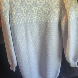 Vintage 80's SWEATER DRESS in Excellent Condition 