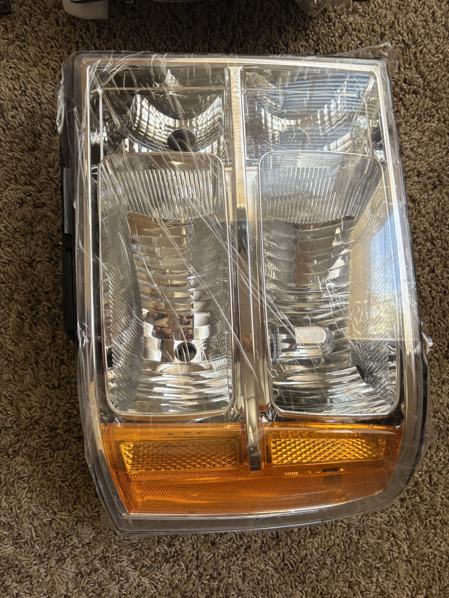 Brand new headlights and taillights for a 2007-2014 gmc sierra