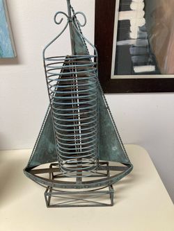 Sailboat Metal Sculpture