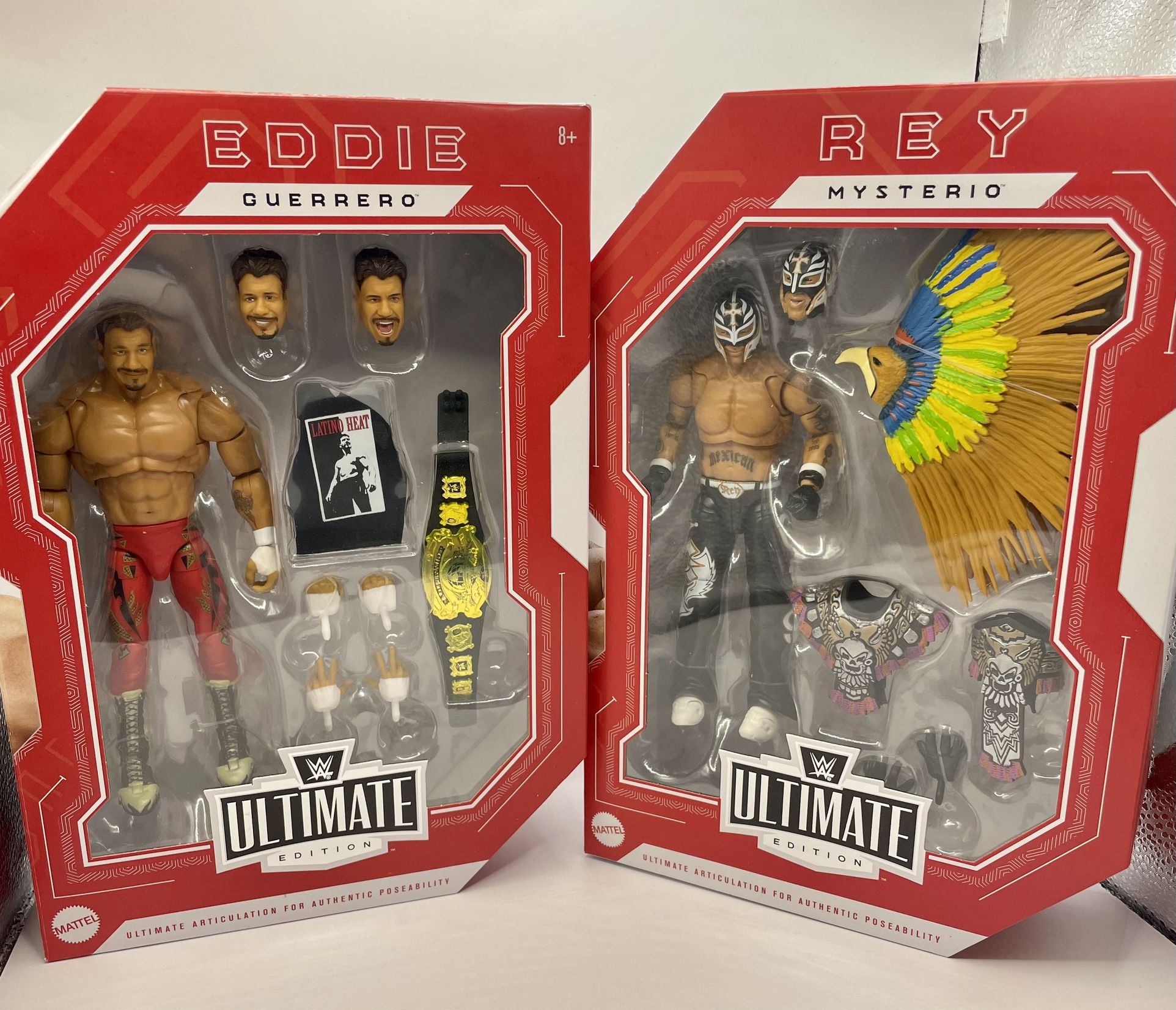 WWE Ultimate Edition Eddie Guerrero Rey Mysterio Lot selling Of 2 Ruthless Aggression Ex