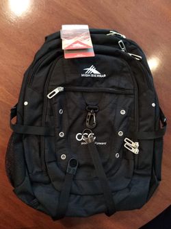 High Sierra backpack (brand new)