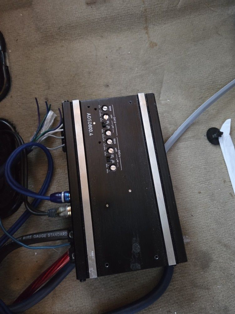 Audio Dynamics 4 Channel Amplifier