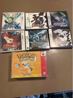 Nintendo Ds/3ds Japanese Pokemon games 40 each