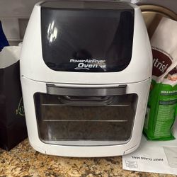 Power air fryer oven used one time