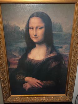 Mona Lisa oil painting