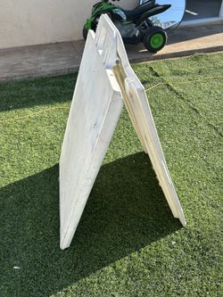 Standard sign size is 24 x 36