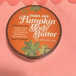 TRADER JOES PUMPKIN BODY BUTTER