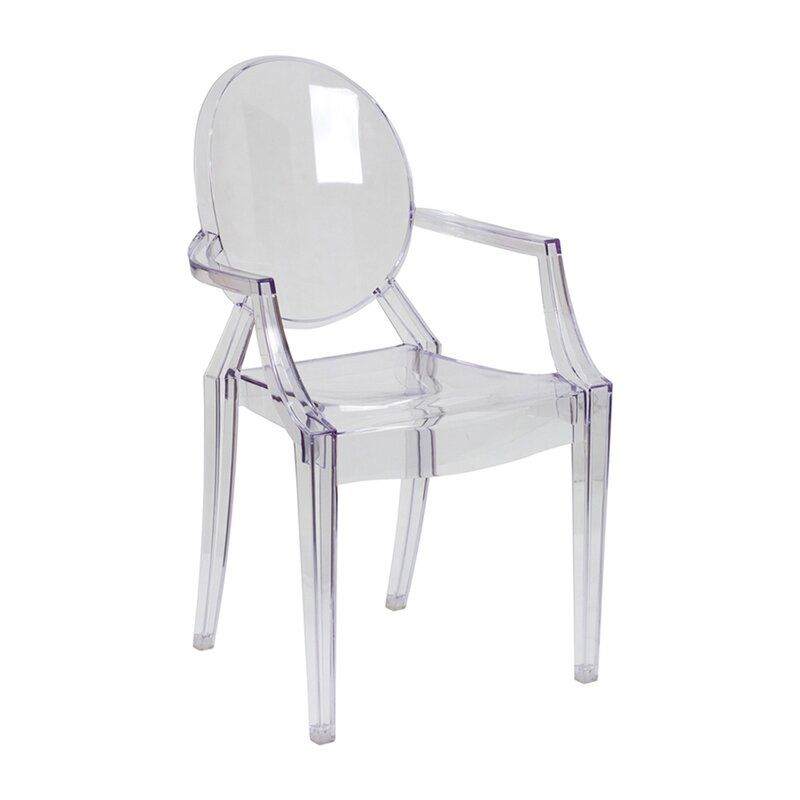 Ghost Arm Chair Clear Set Of 2
