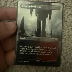 MTG - Bloodstained Mire - Borderless MH3