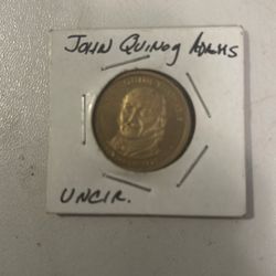 1 Dollar Coin John Quincy Adam’s
