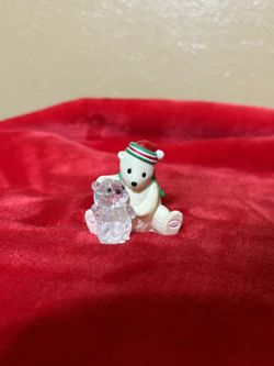 Bear Merry Miniature Christmas 1987