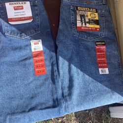 Brand new Rustler hard-working, jeans men’s
