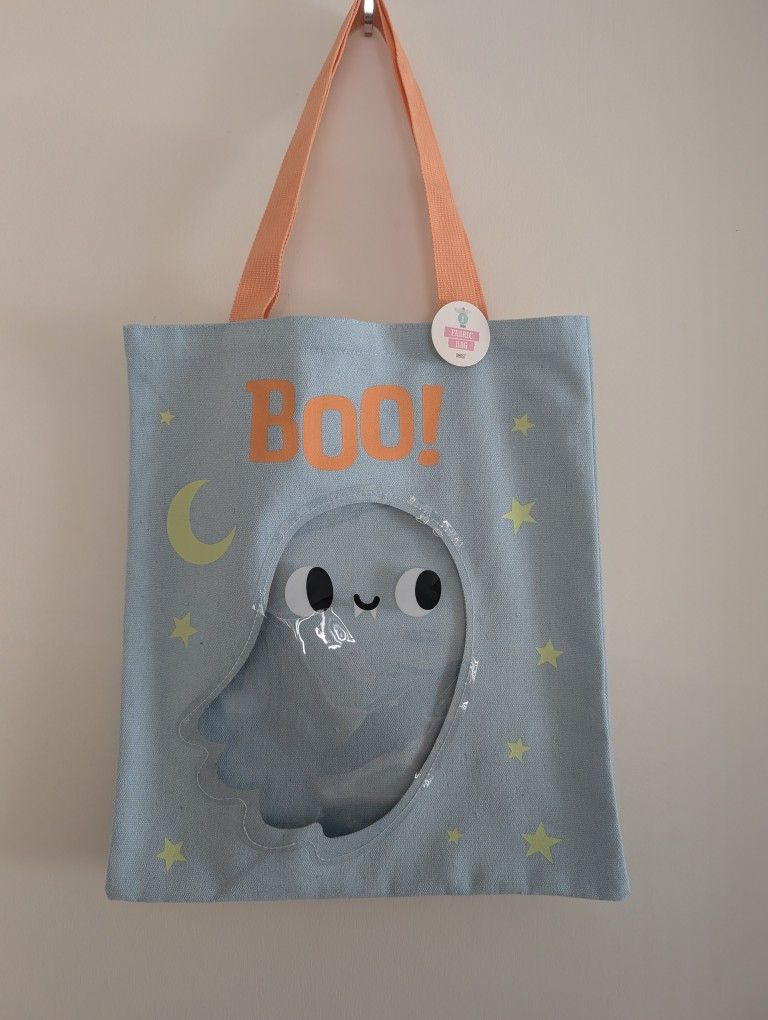 NEW Transparent Ghost Treat Bag