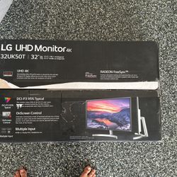 LG 32'' Class 4K UHD VA Computer Monitor 60hz 4ms