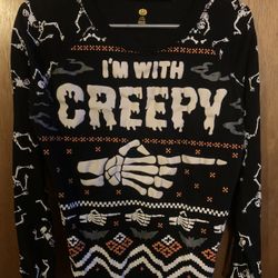 Junior Girl’s Halloween  Sweater 