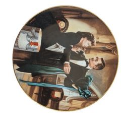 Gone With the Wind “The Paris Hat” Collector Plate (Golden Anniversary Series #4) – w/ Box & COA