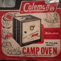 COLEMAN CAMP OVEN